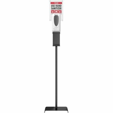 HLS COMMERCIAL Disp, w/Floor Stand, f/Sanitizer, Liquid/Gel, 13inx11.5inx63in, SR HLCHLSSDS01